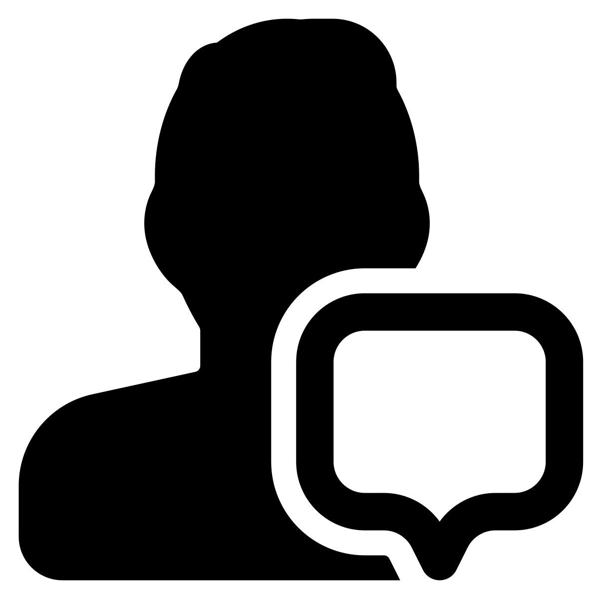 user sms icon