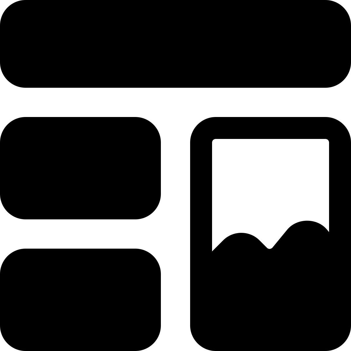 макет изображений icon