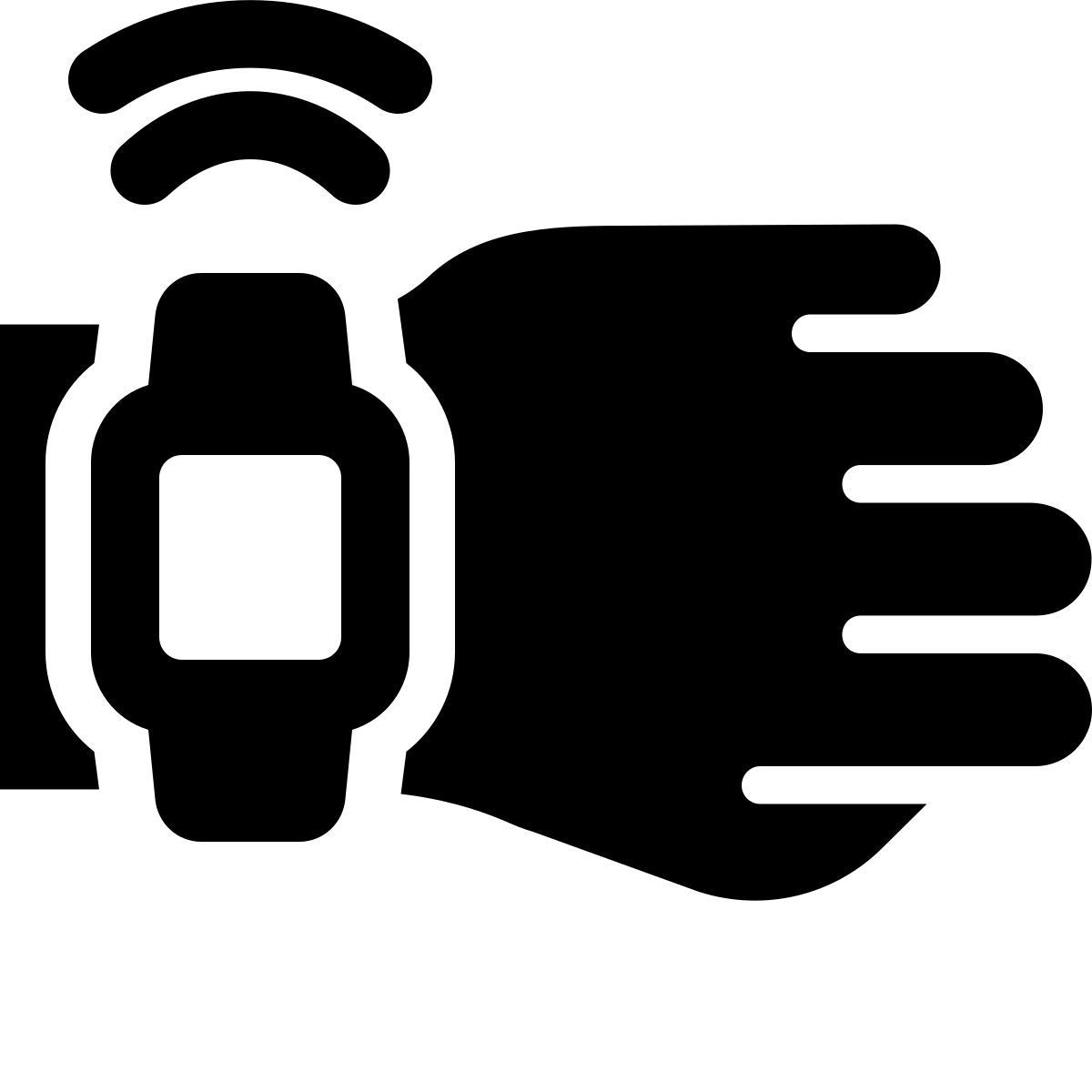 smartwatch haptics icon