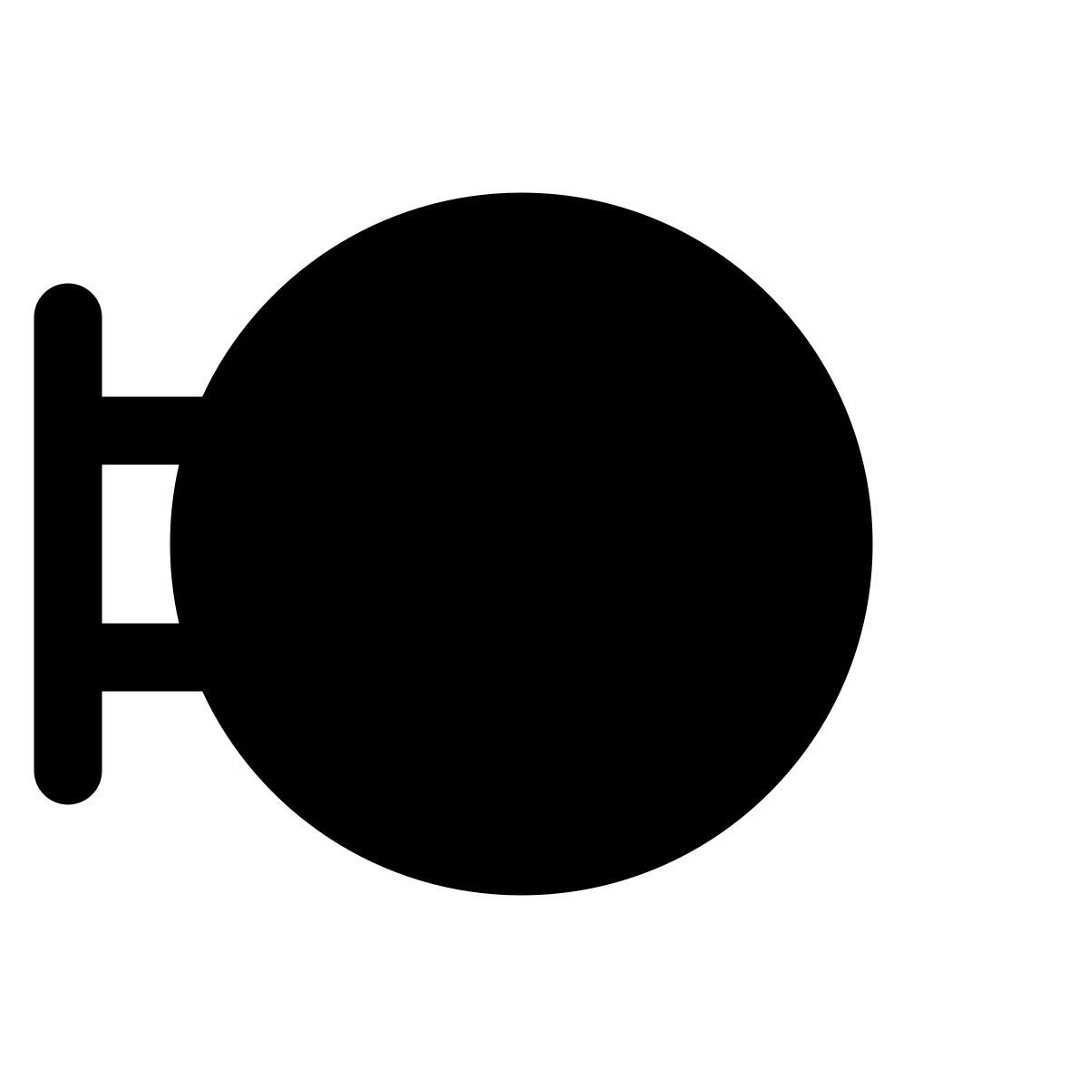 야외 음악 표지판 icon