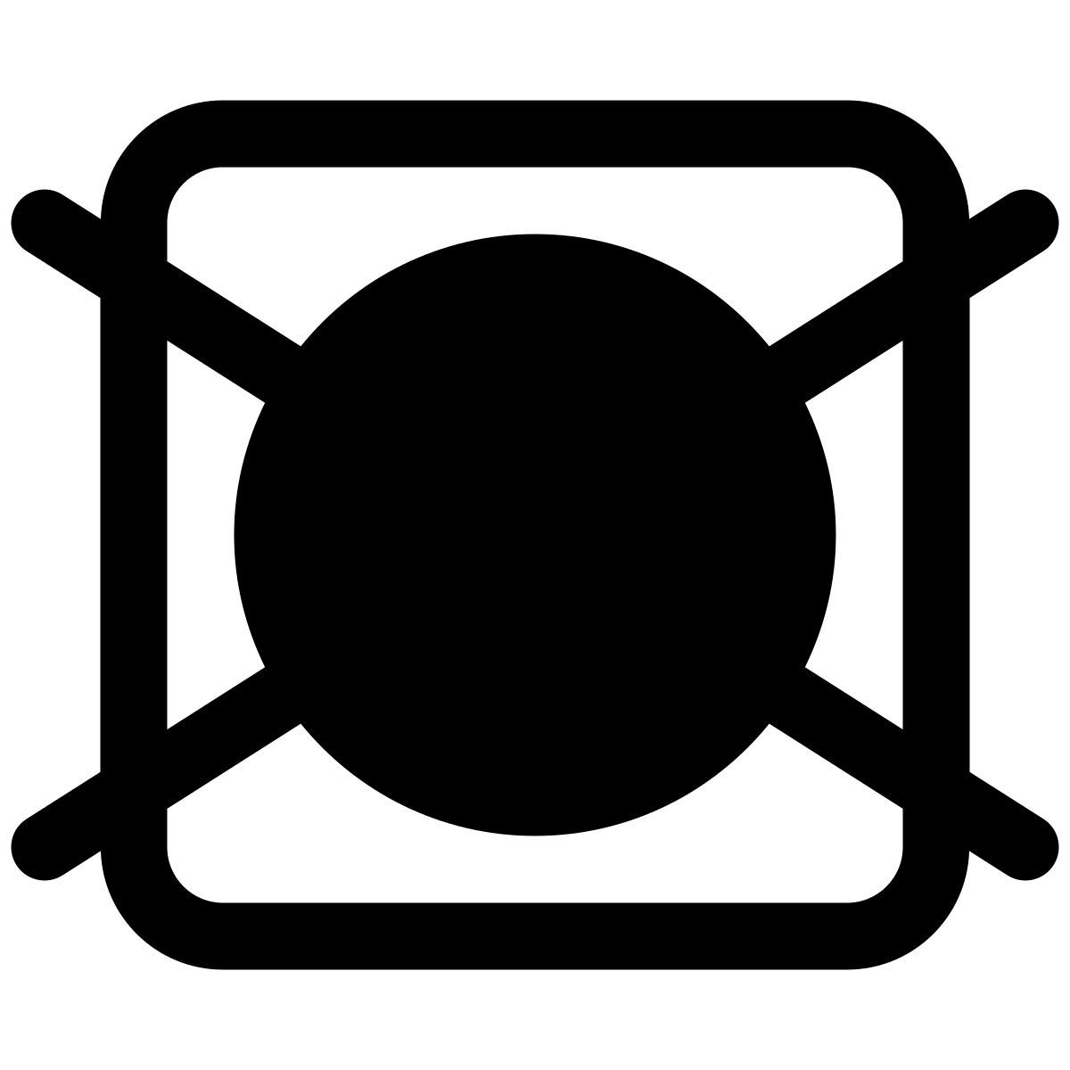 do not tumble dry icon