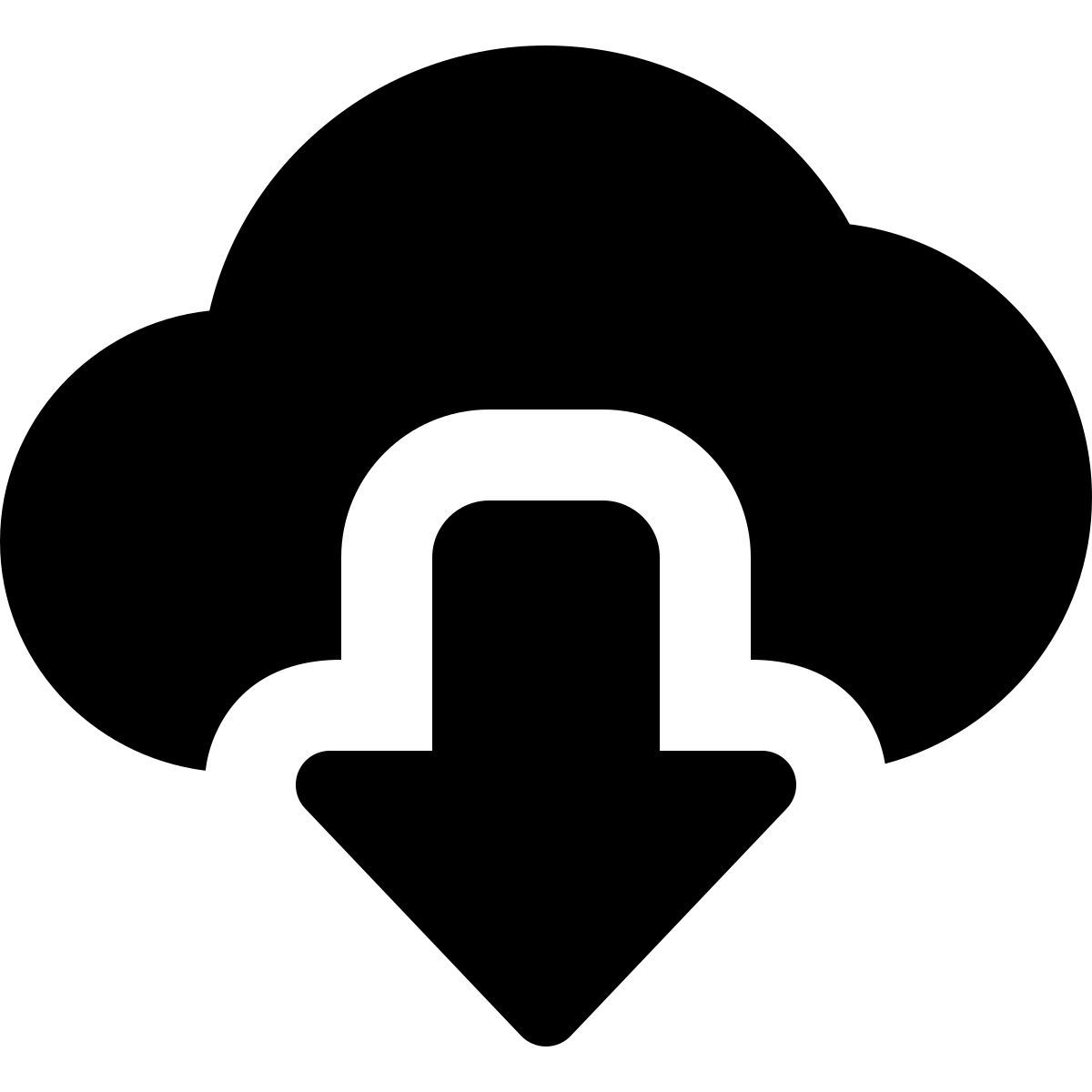 cloud download icon