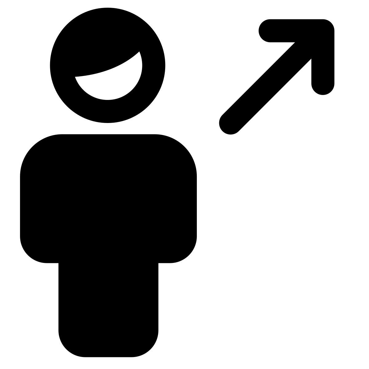 déménagement d'un homme d'affaires icon