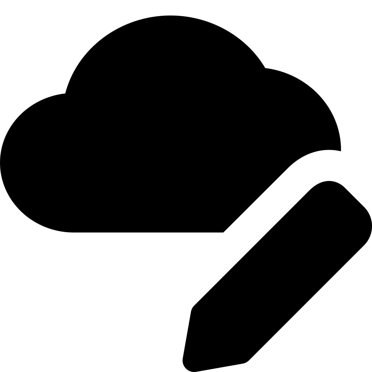 edit cloud icon