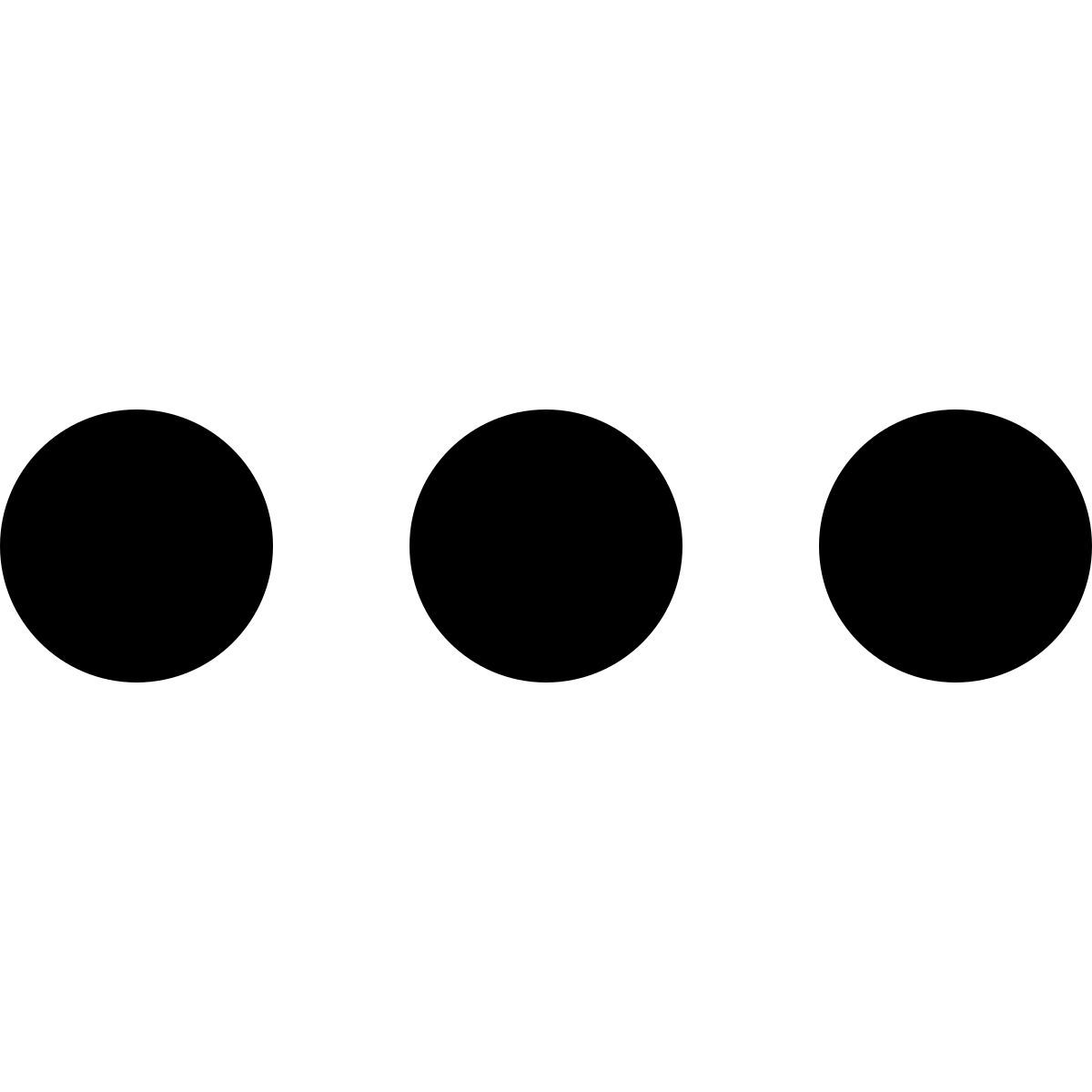 horizontal menu icon