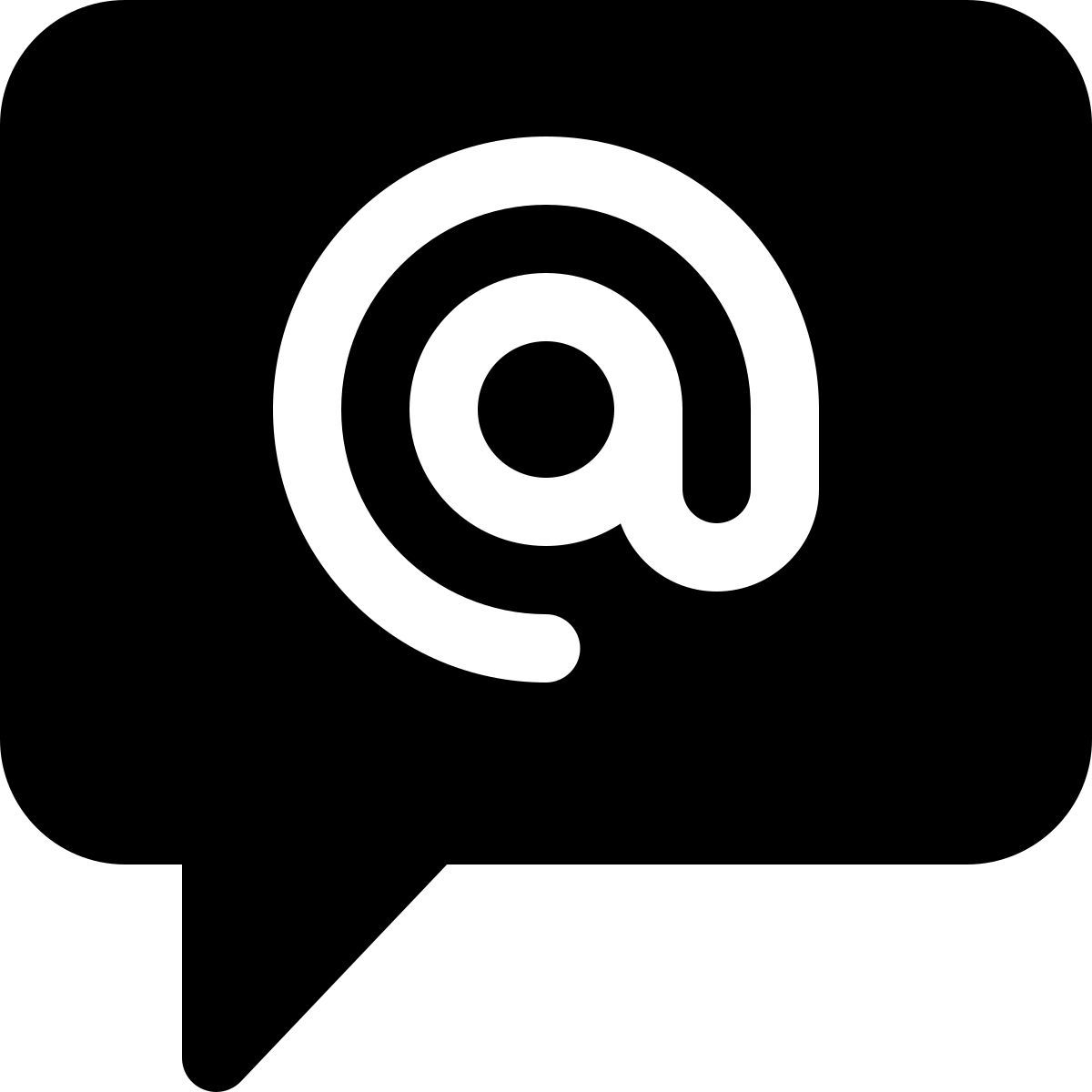 e mail adresse kontakt icon