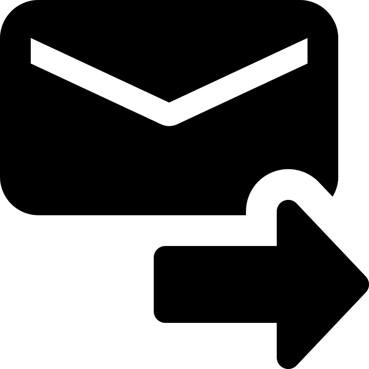 이메일 전달 버튼 icon