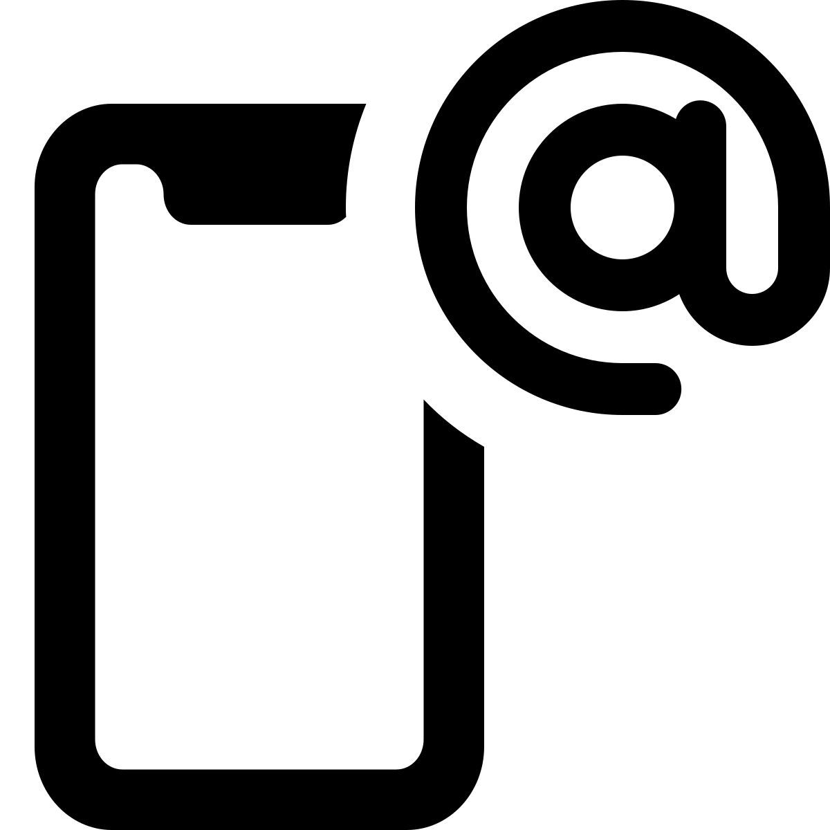 phone email icon