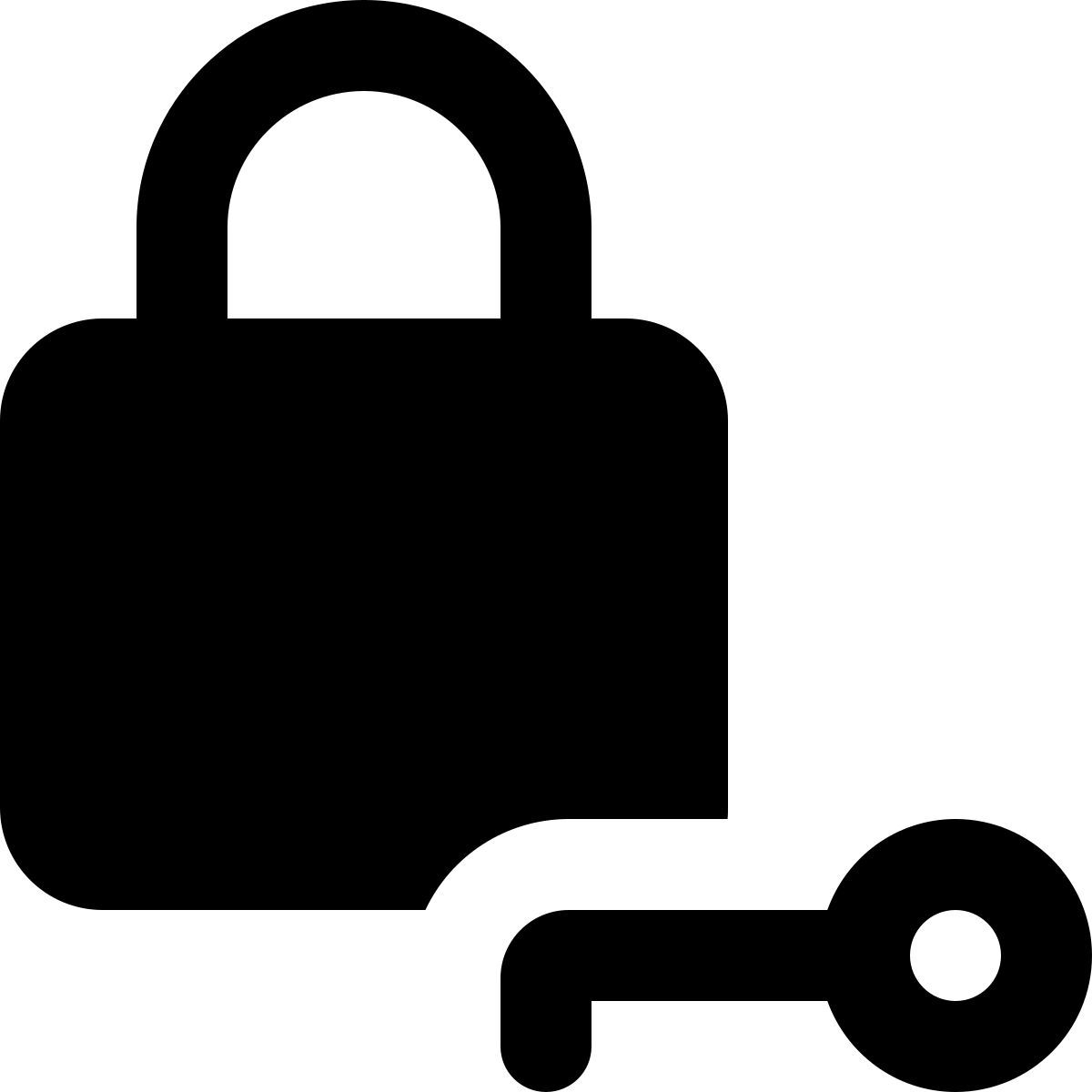 bloqueo de cifrado icon
