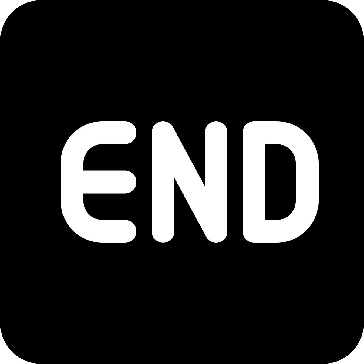 end key icon