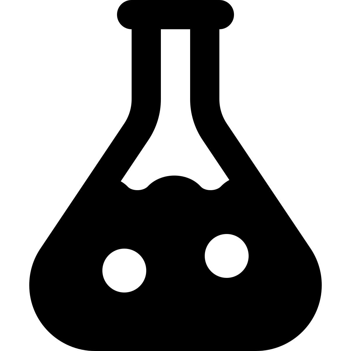 erlenmeyer test flask icon