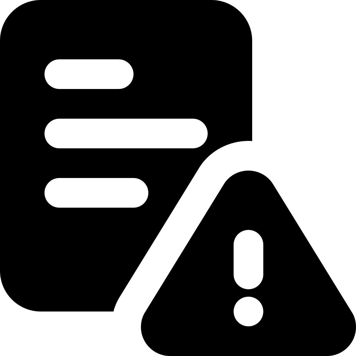 document error icon