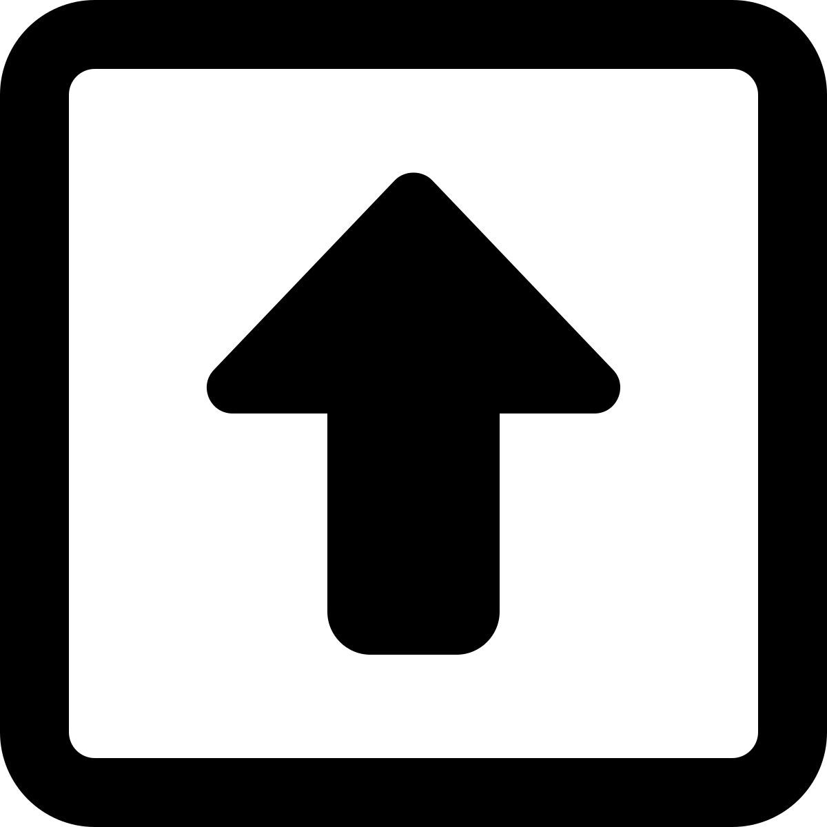 upload arrow icon