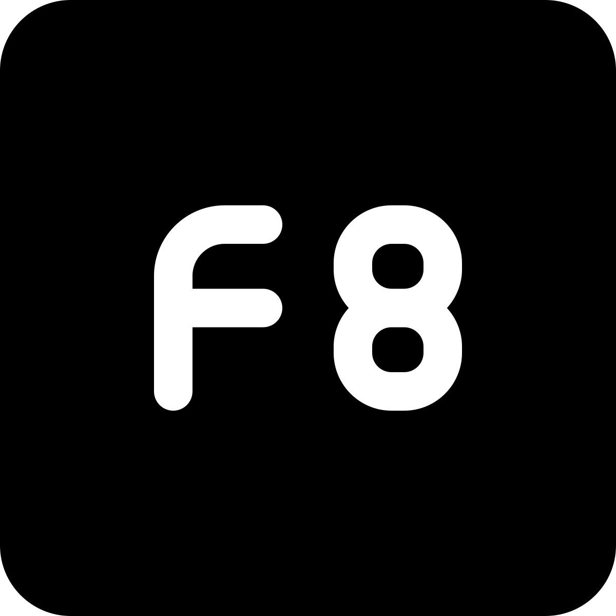 f8 key icon