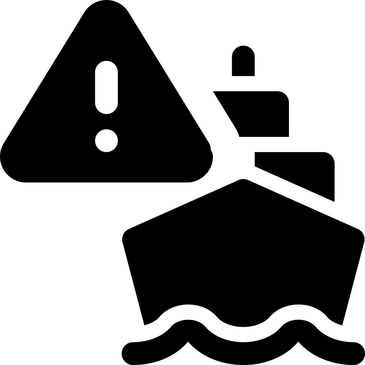 shipping problem icon