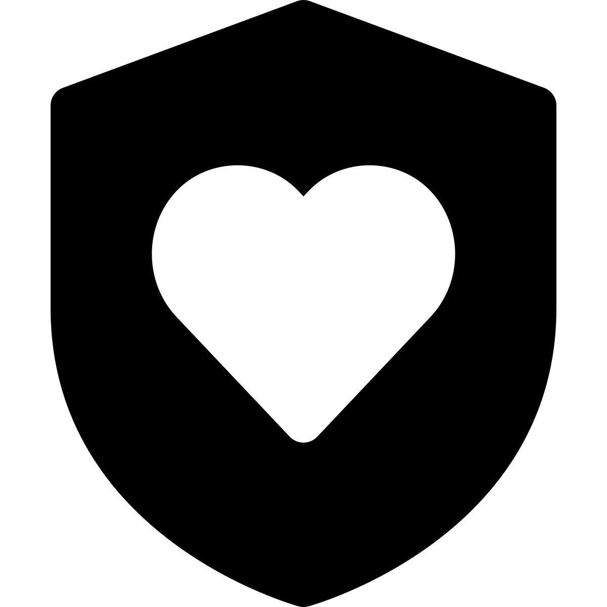 escudo do coração icon