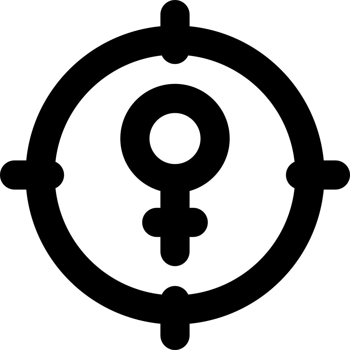público feminino icon