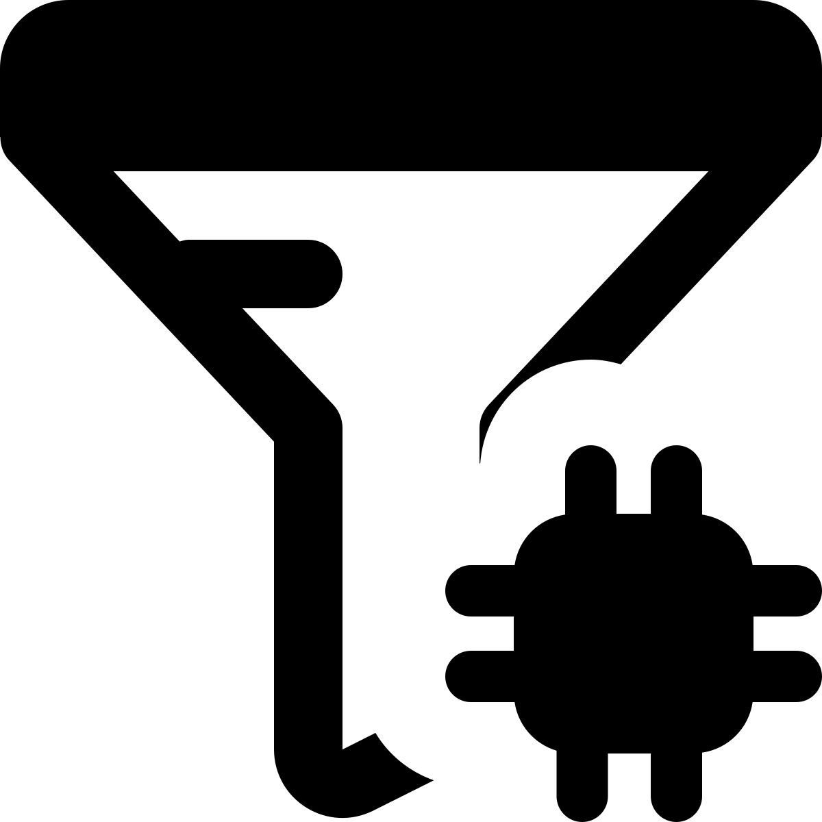 microprocessor filter icon