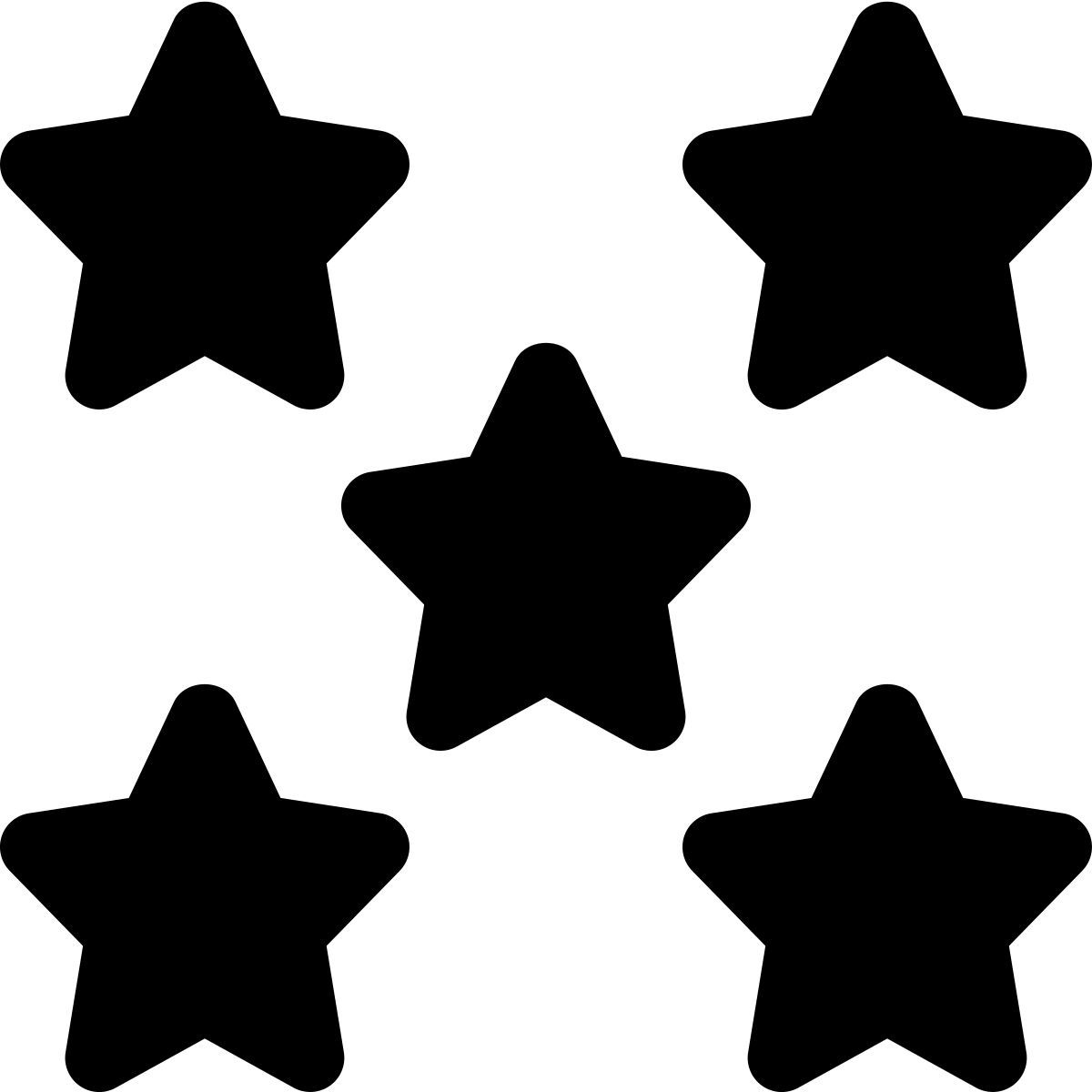 five stars icon