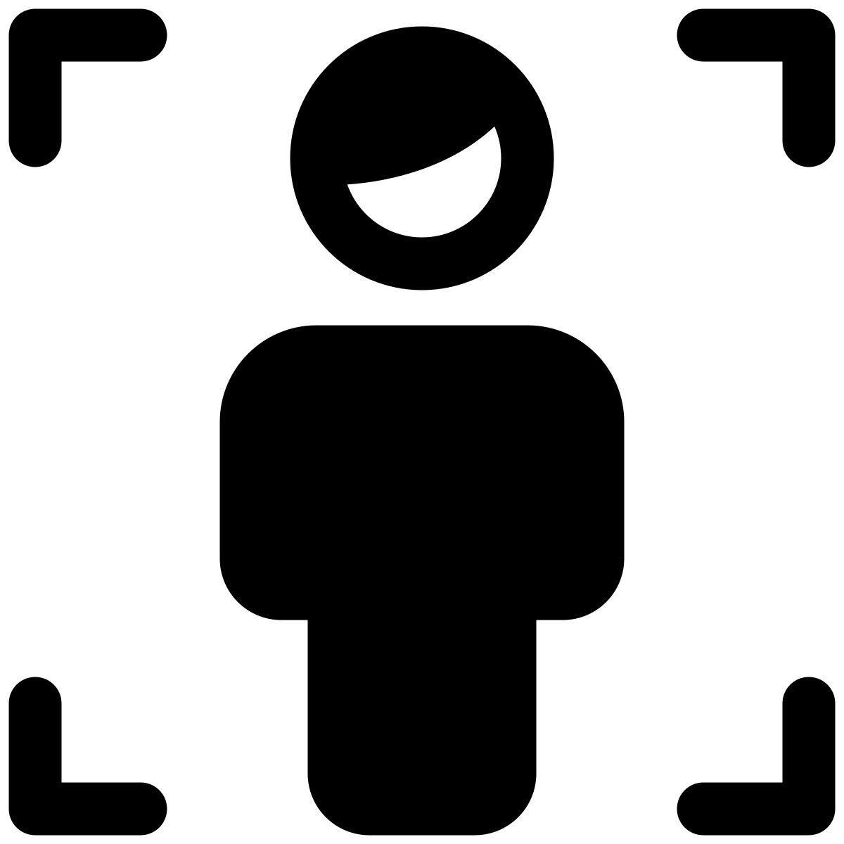 focus function of business handling large enterprises icon