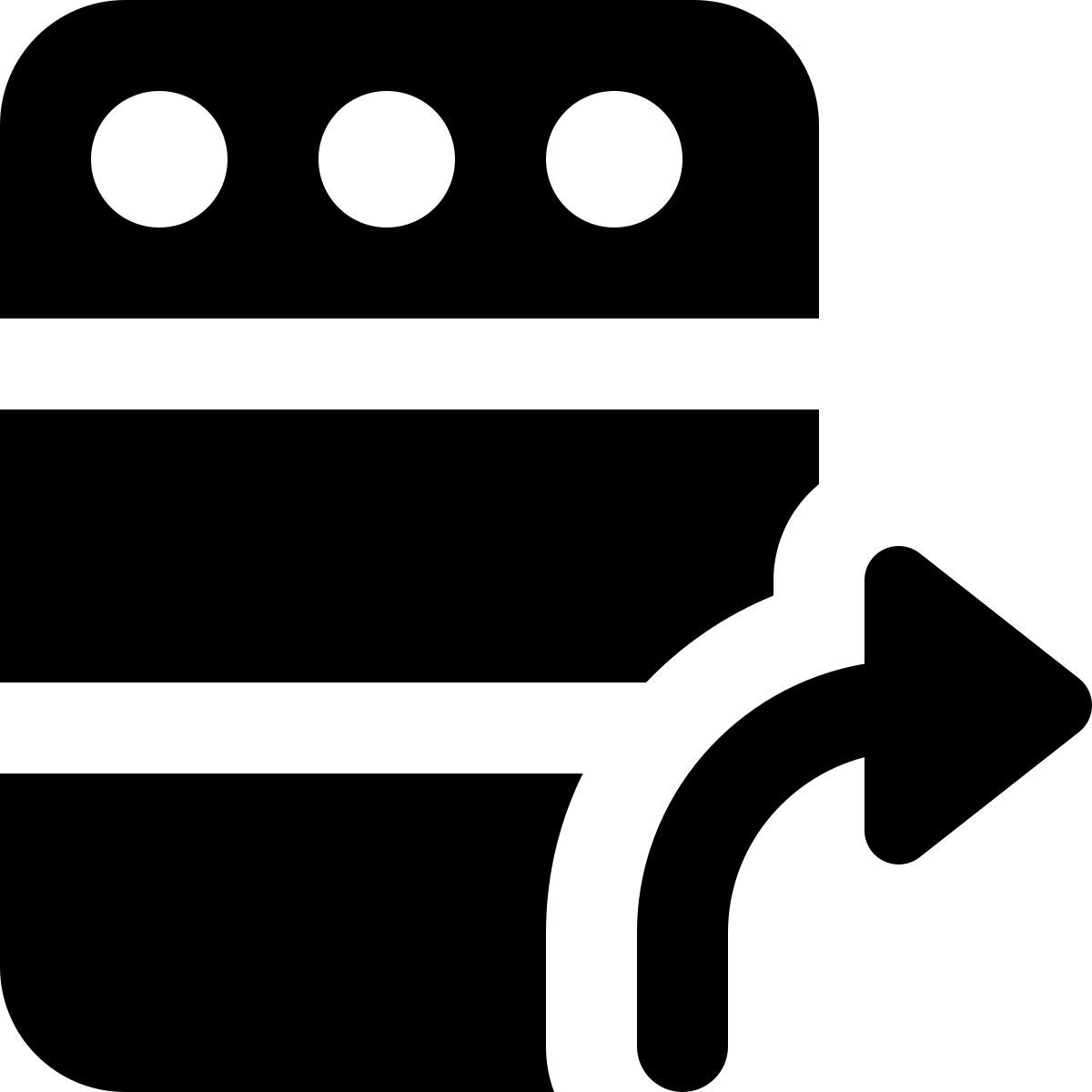 transférer au serveur icon