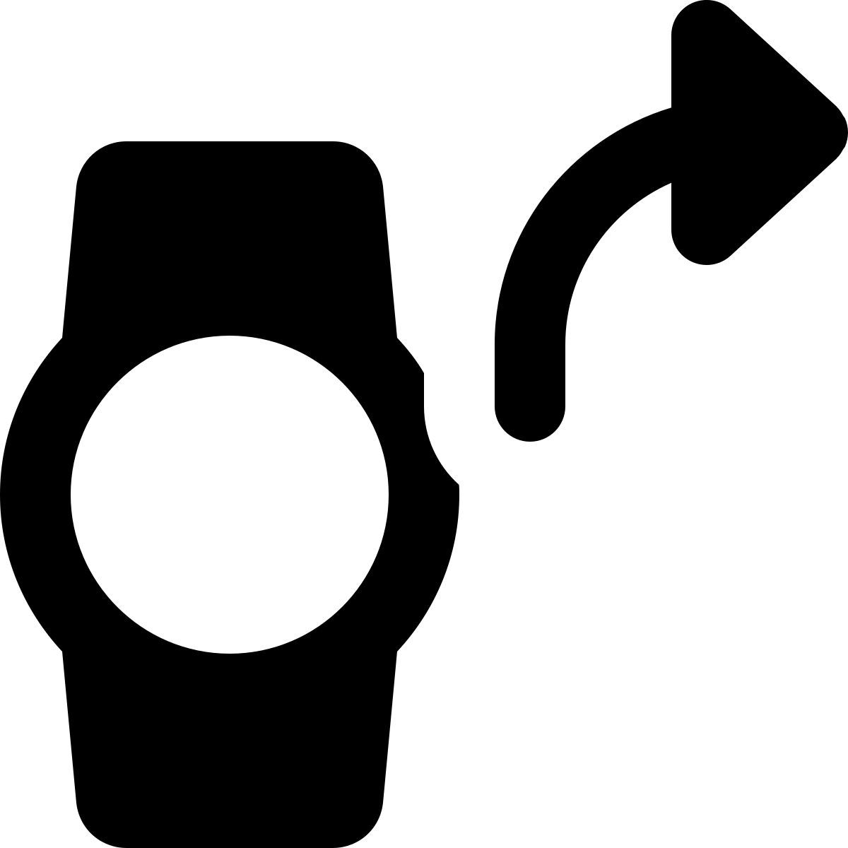 transférer depuis smartwatch icon