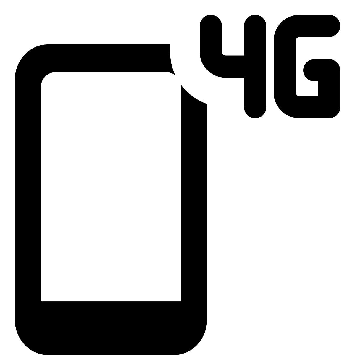 4g phone icon