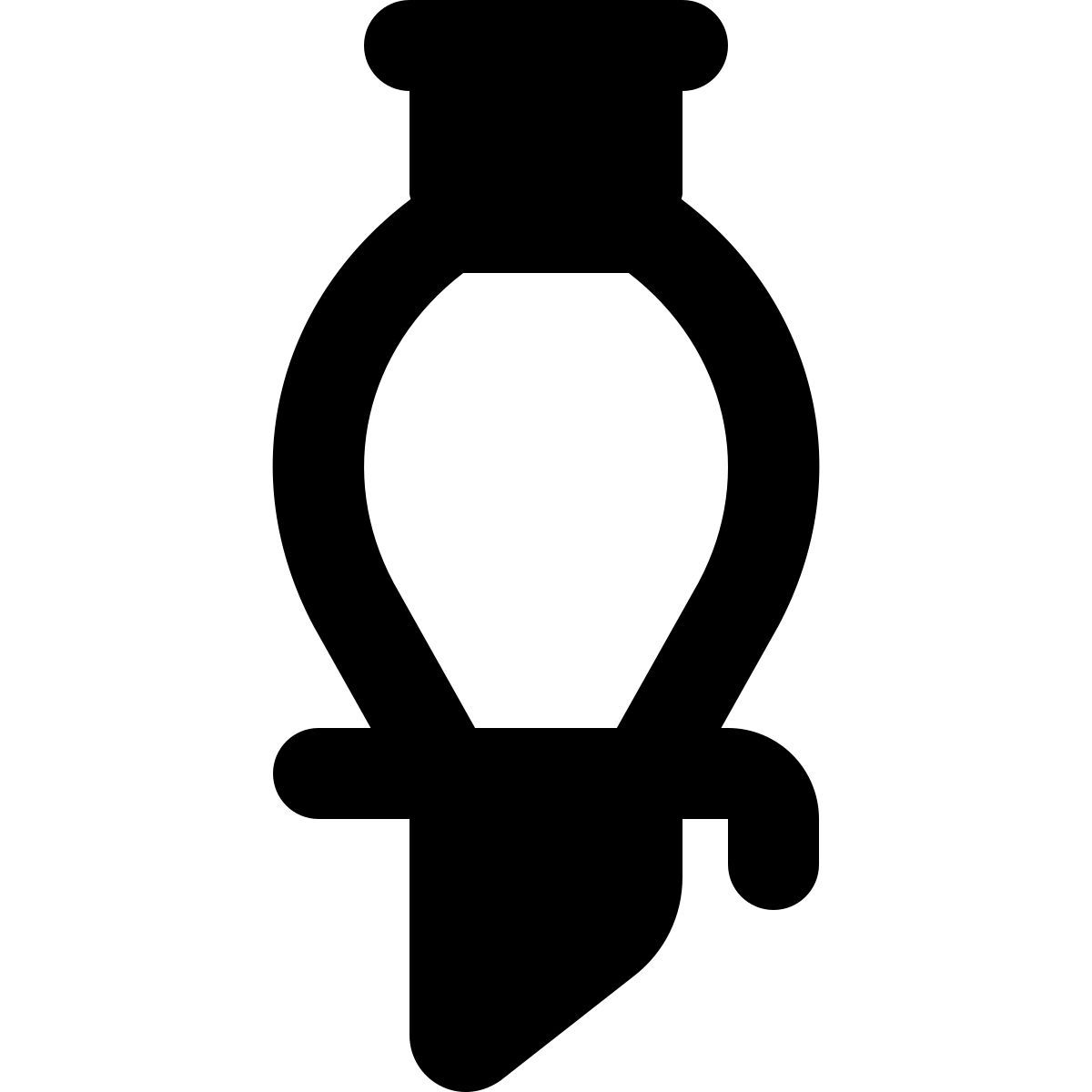 filtrazione a imbuto icon