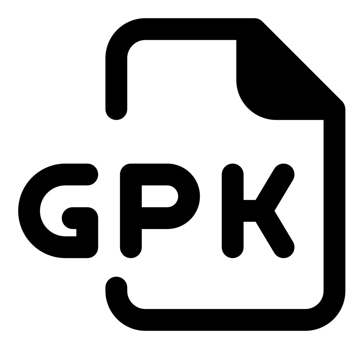 fichier gpk icon