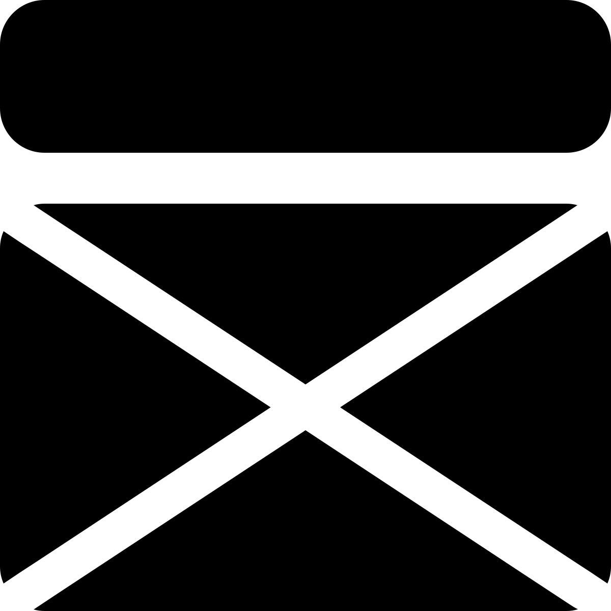 modello di layout del titolo icon