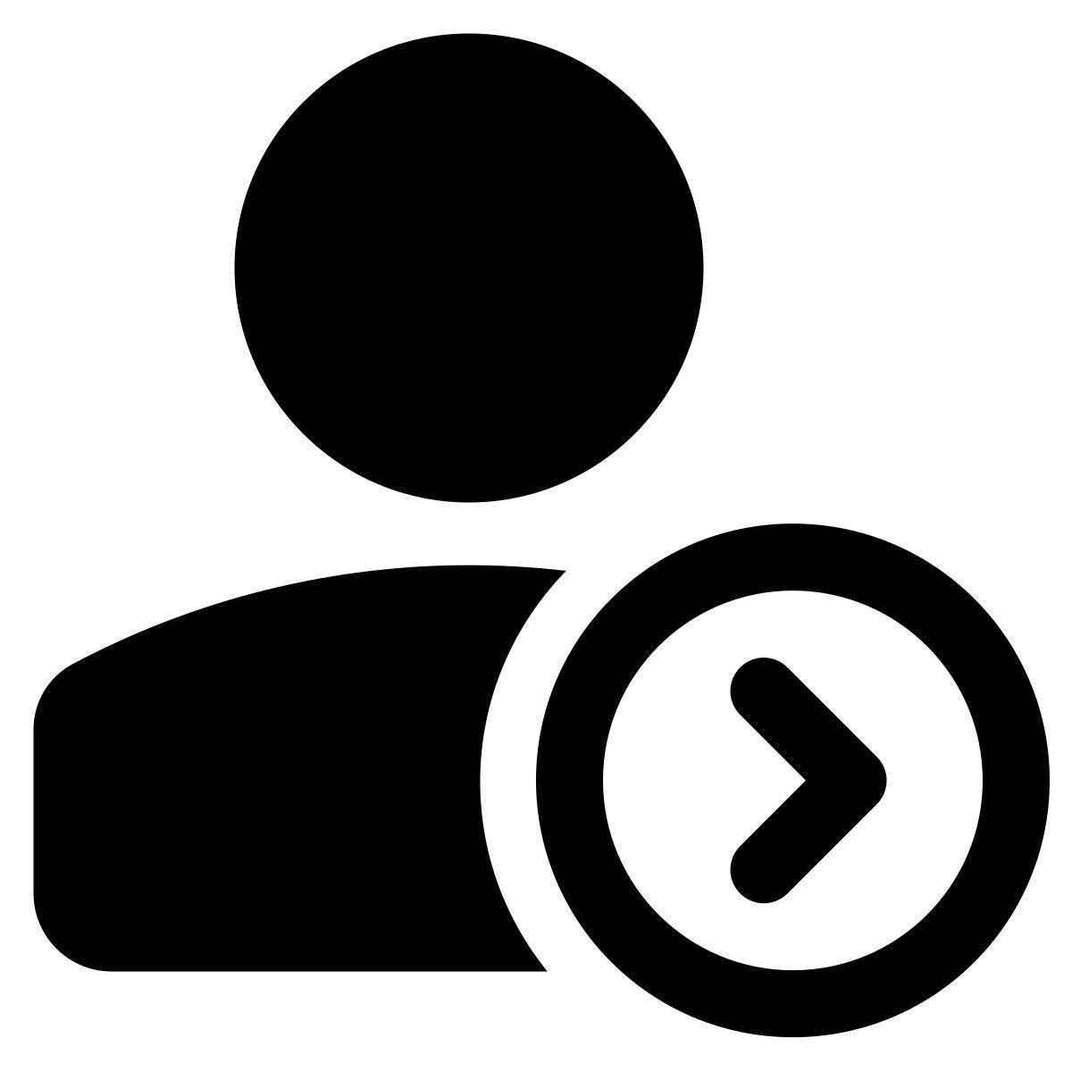 benutzer verschieben icon