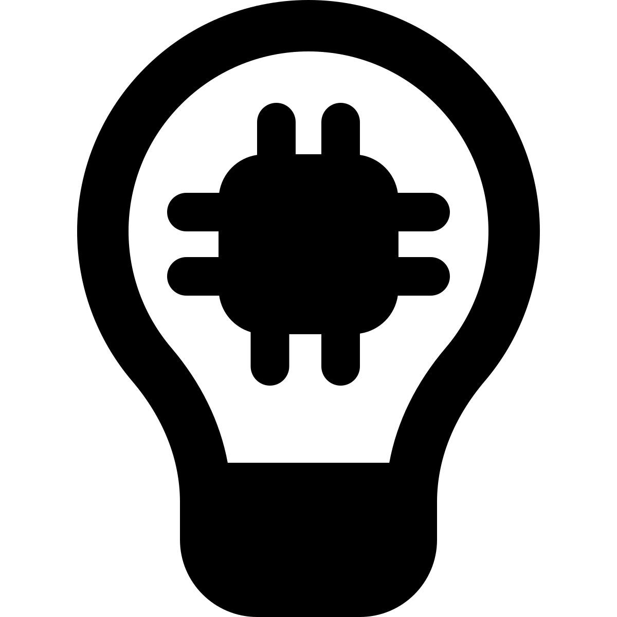 microprocessor idea icon