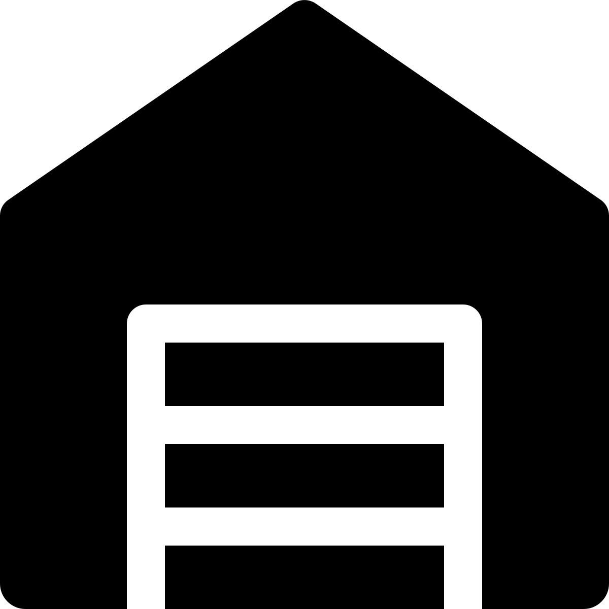 industrial warehouse icon