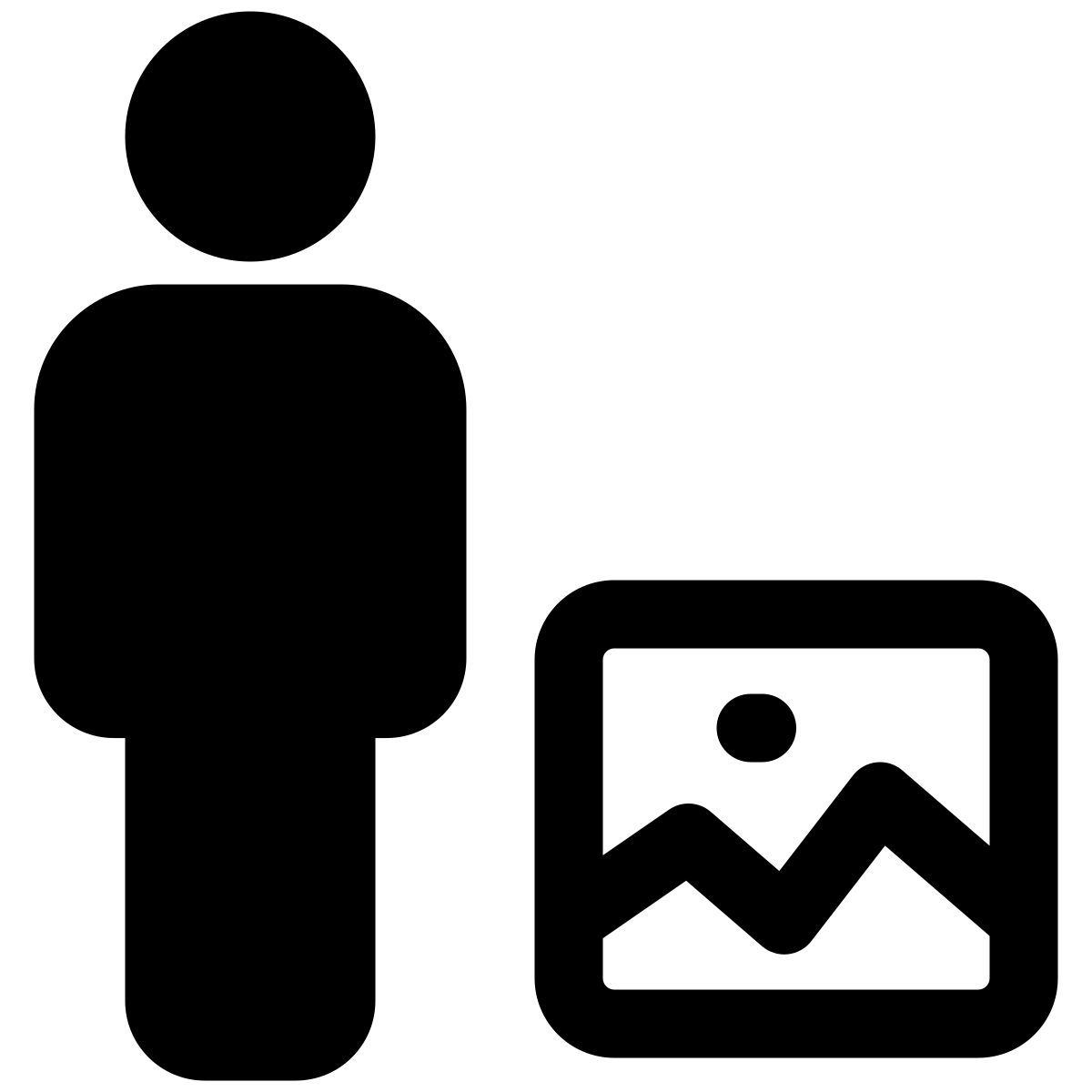 innovative idea for bright employee isolated on white background icon