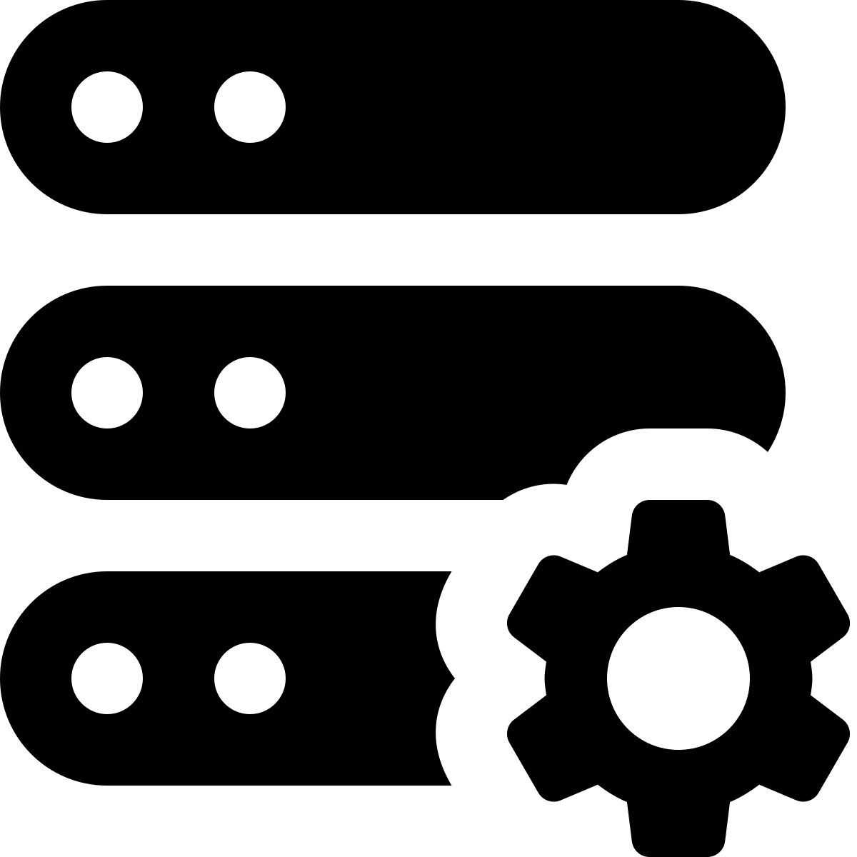configurações do servidor icon