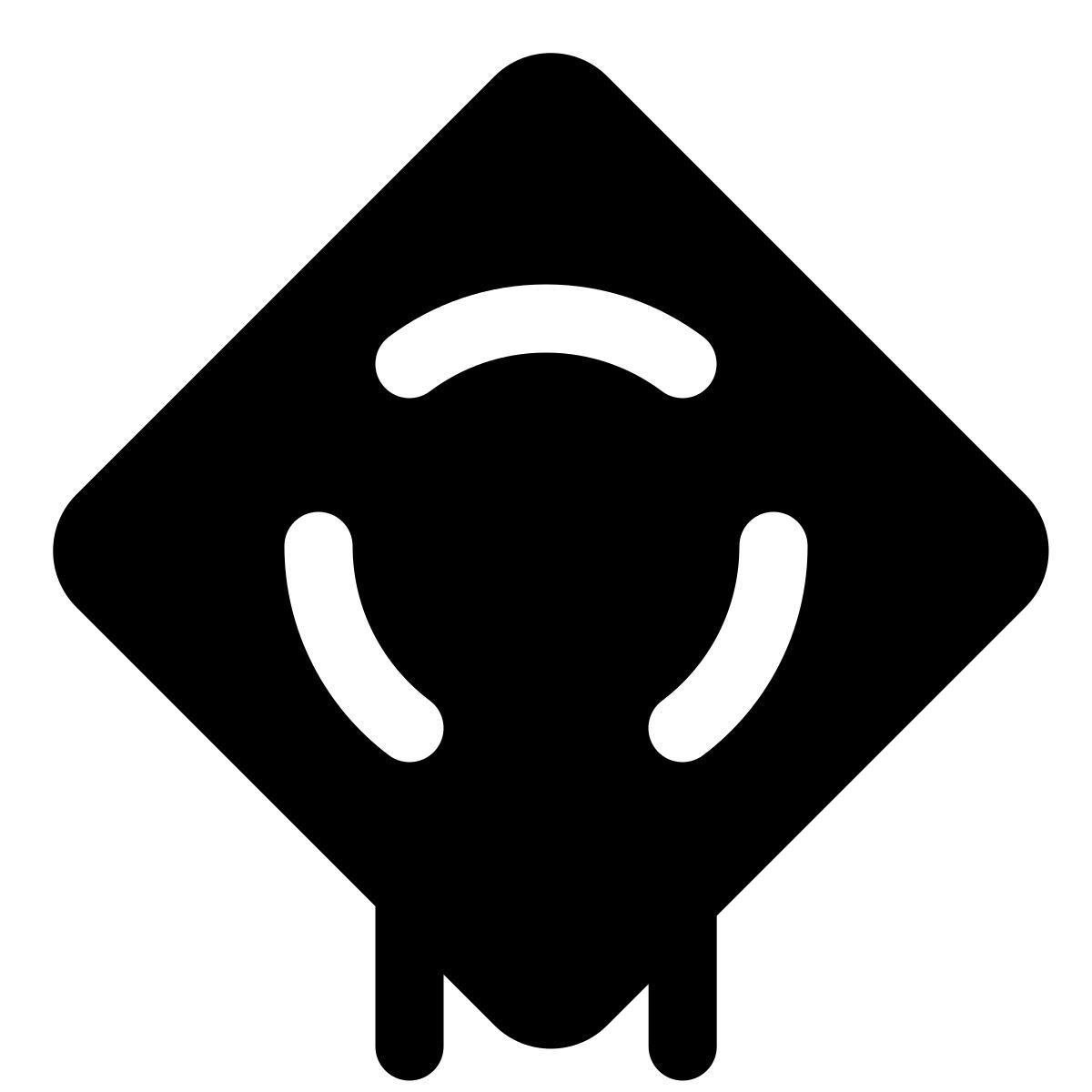 roundabout sign icon