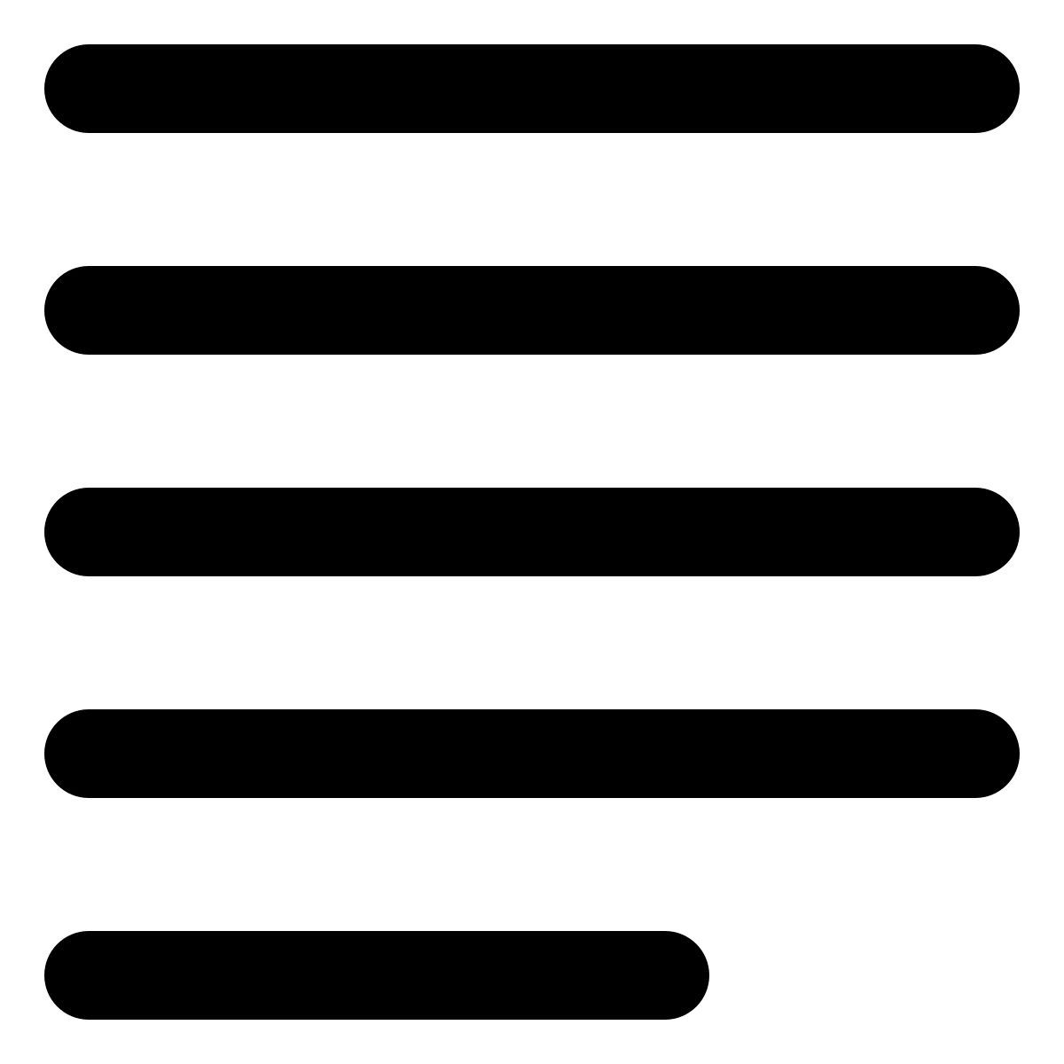 justify left alignment paragraph setting text layout position format icon