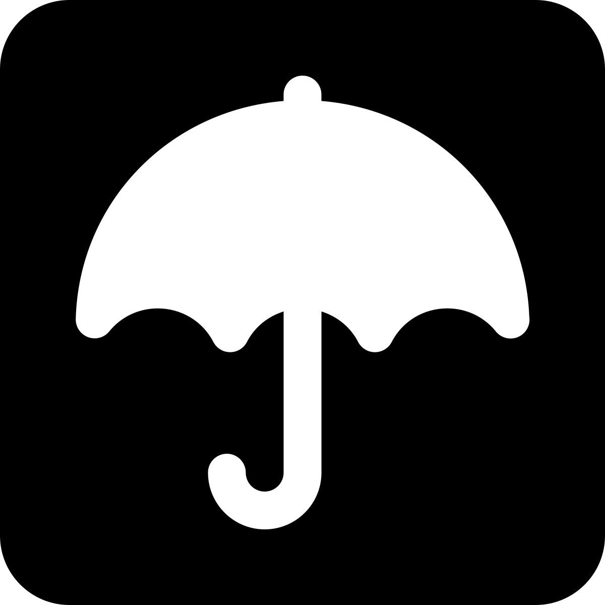 pegatina para mantener seco icon