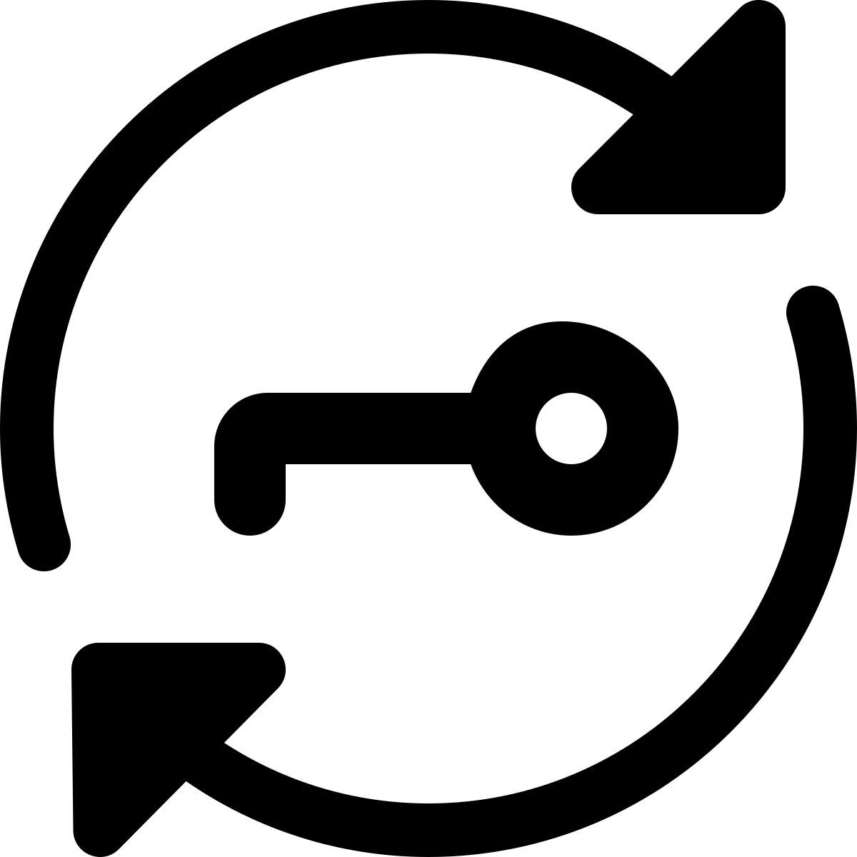 sincronização criptografada icon