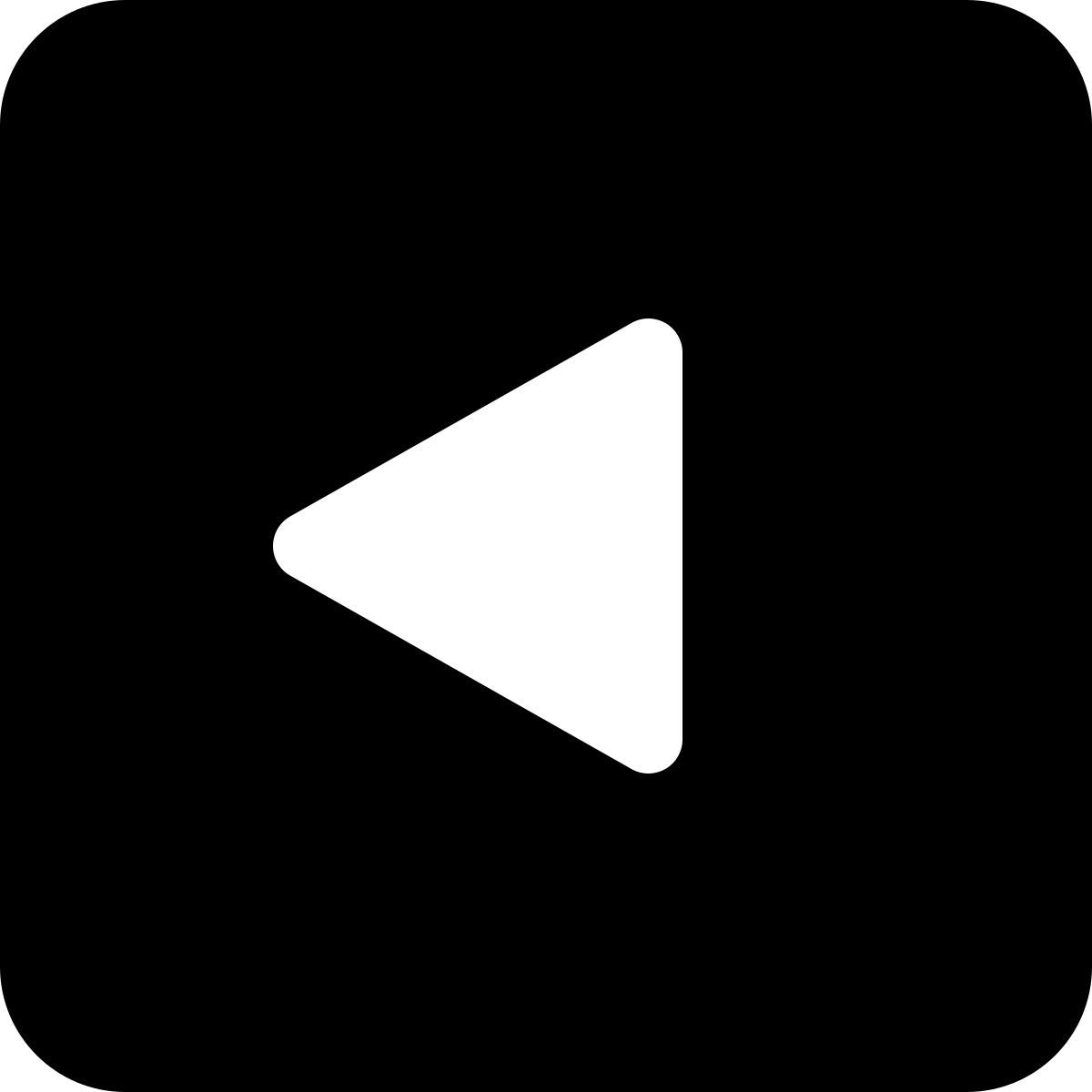 left arrow key icon