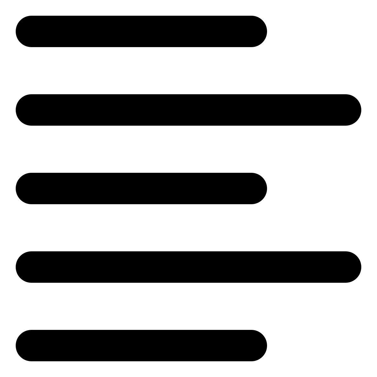 left line alignment page setup text paragraph position setting format button icon