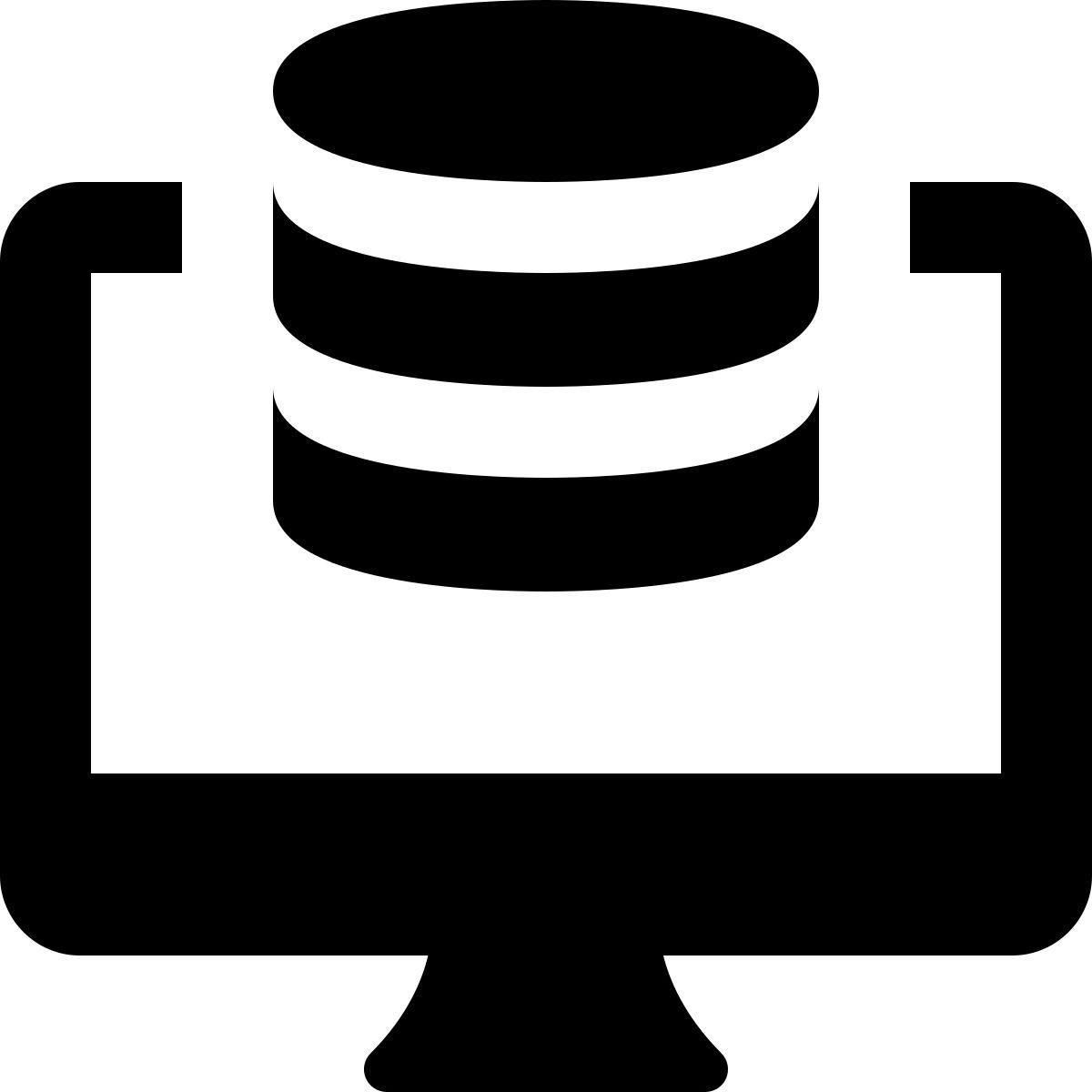 computer database icon