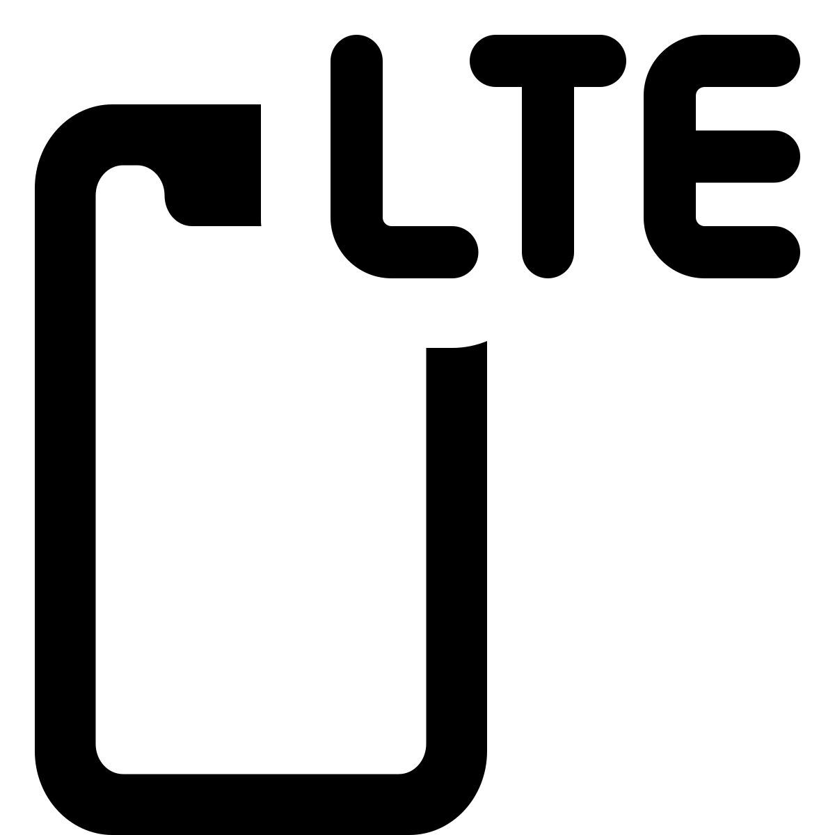 lte phone icon