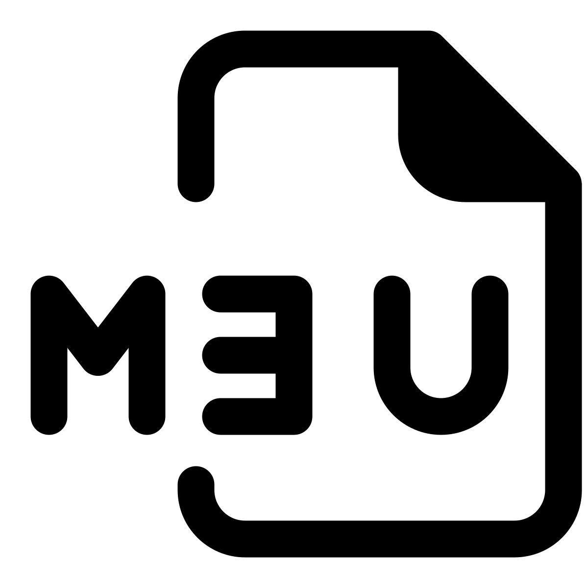 m3u datei icon