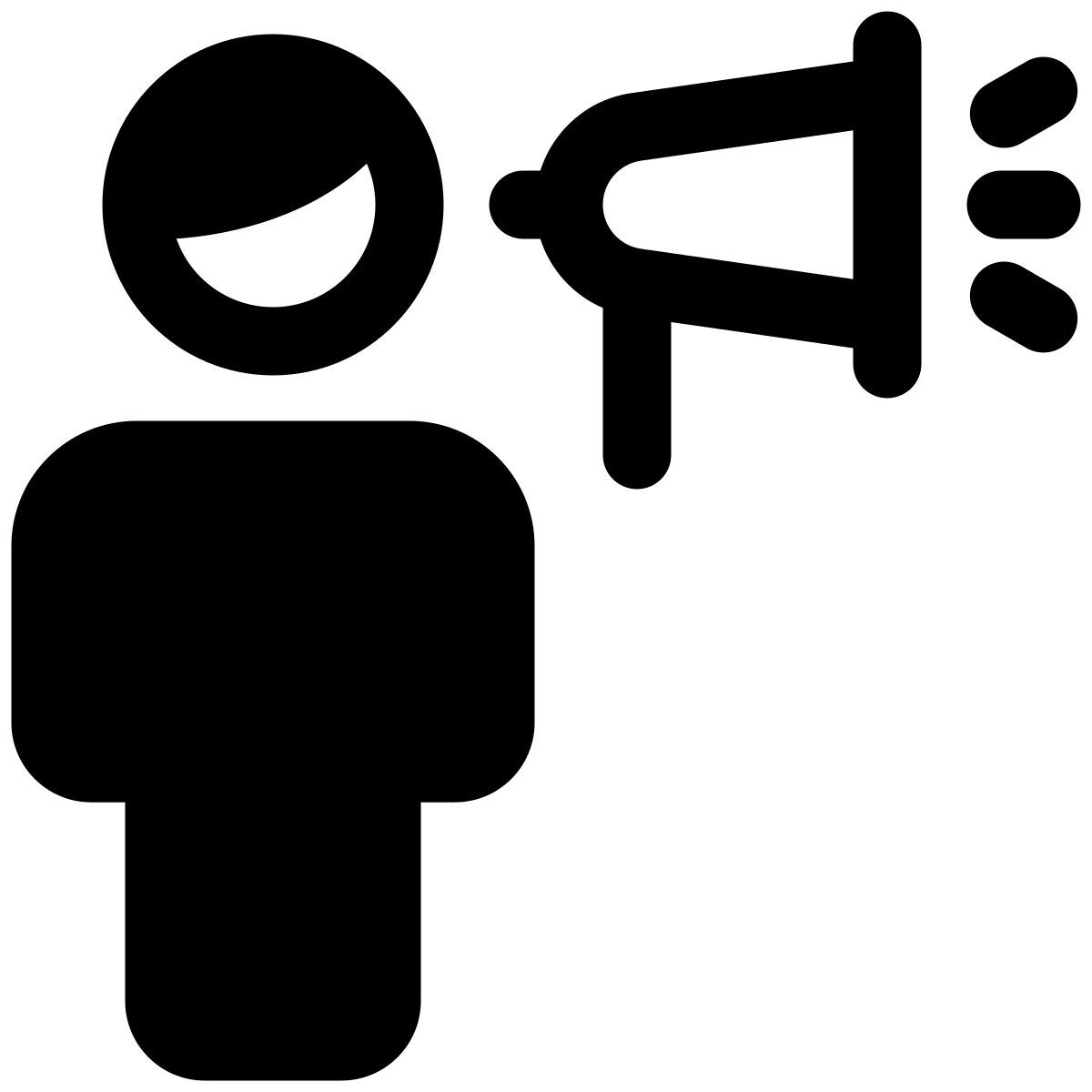 mail send to businessman from company server icon