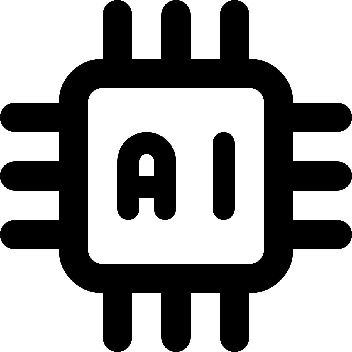 ai microprocessor icon