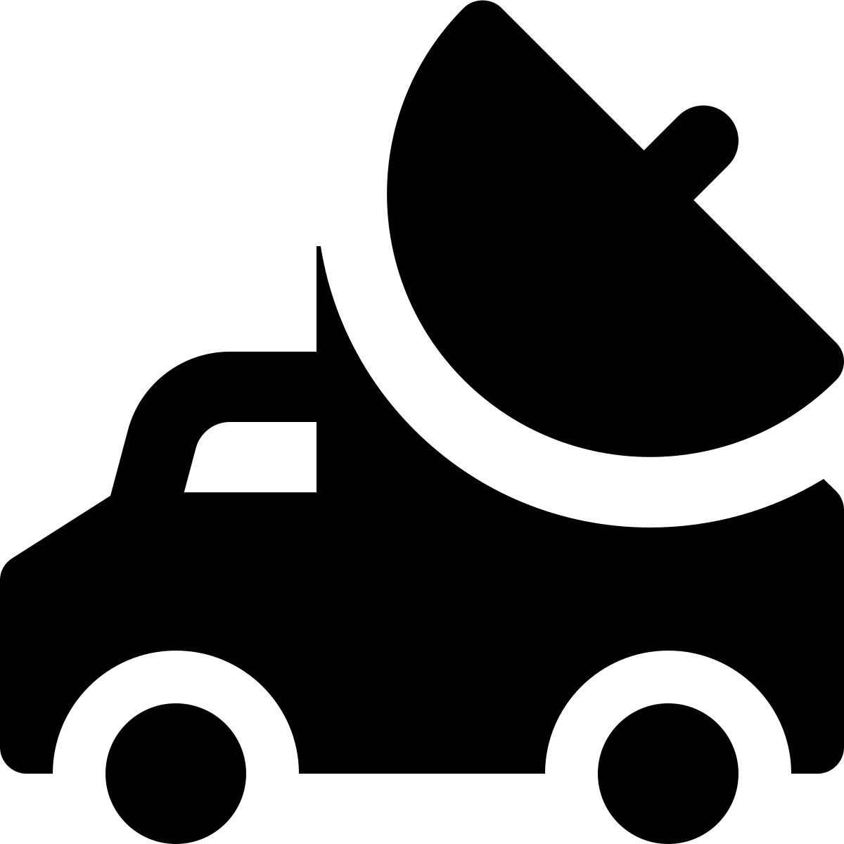camion satellitare icon