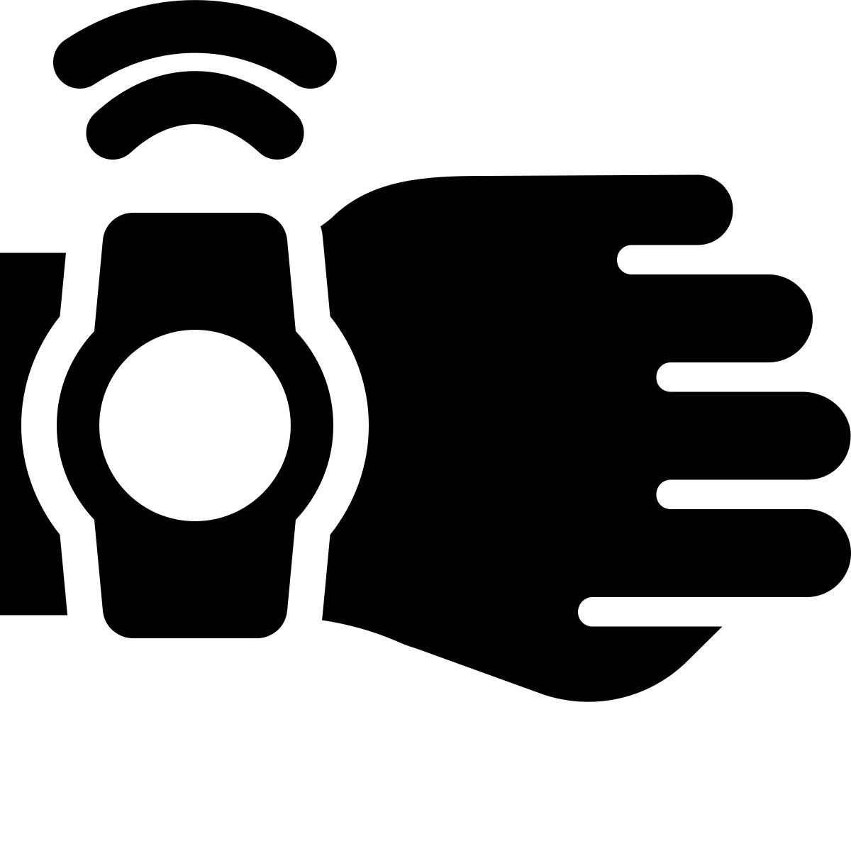 smartwatch haptics icon