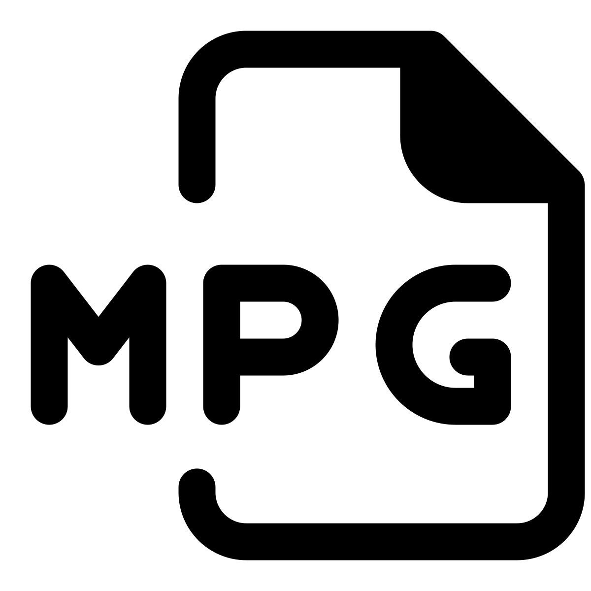 arquivo mpg icon