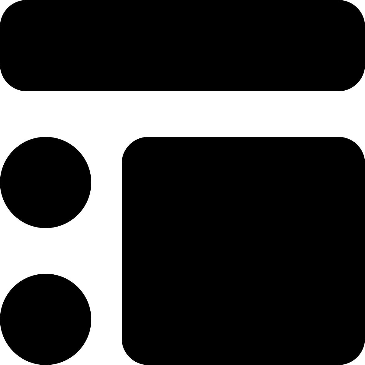 디자인 레이아웃 icon